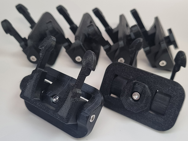 Support inclinable Klick Fast pour caméra-piéton Motorola VB400